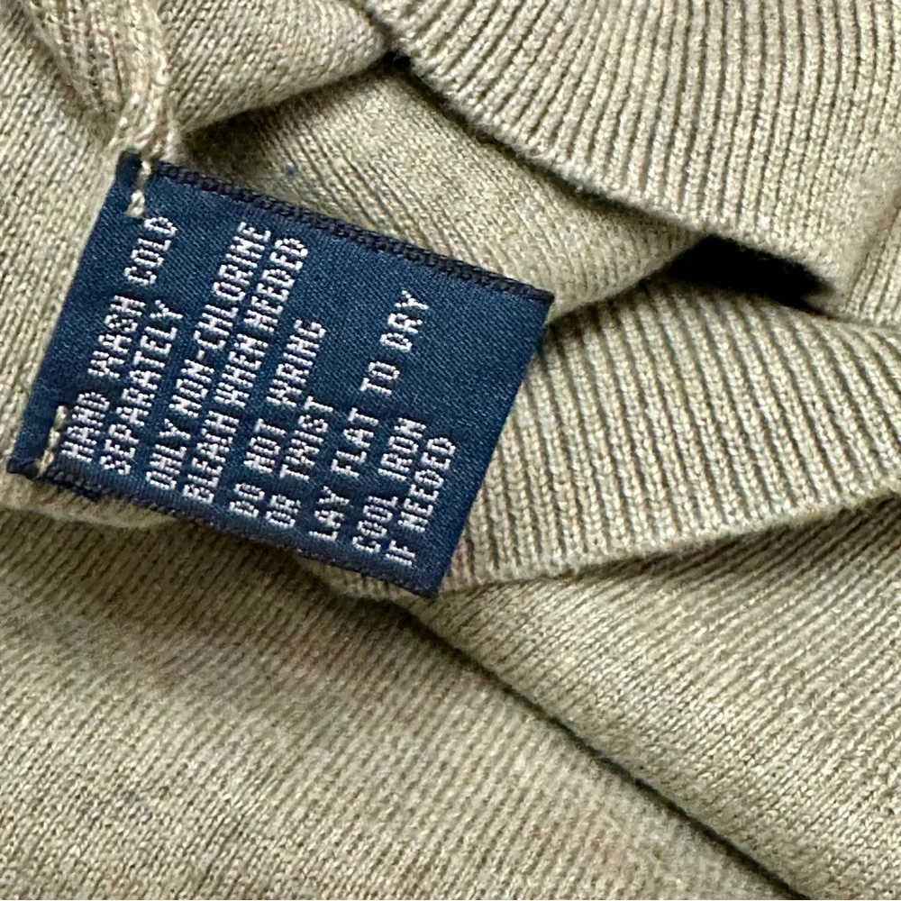 Polo Ralph Lauren Men Sz 3XB Green 100% Pima Cotton Golf Sweater Vest Preppy RL